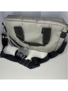 Vintage New with Tags NWT Traq Sport Tote Bag Cooler insulated Gray & Black